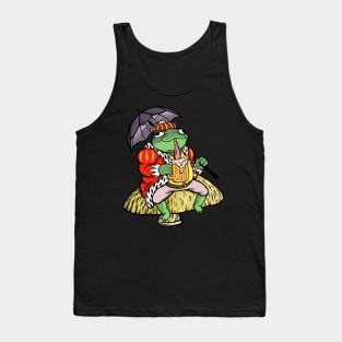 Relaxing Frog King Tank Top